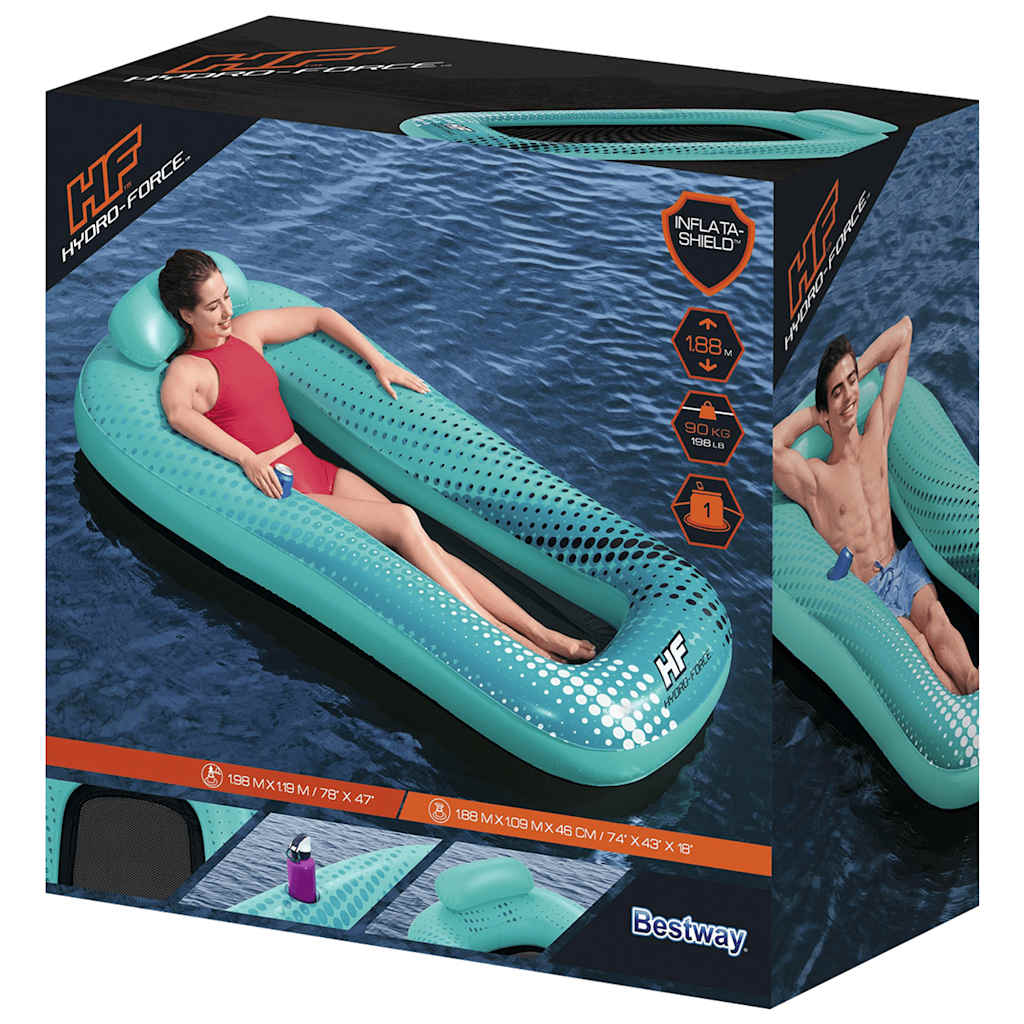 Hydro Force Sol Venture Mesh Schwimmliege 188x109 cm Blau