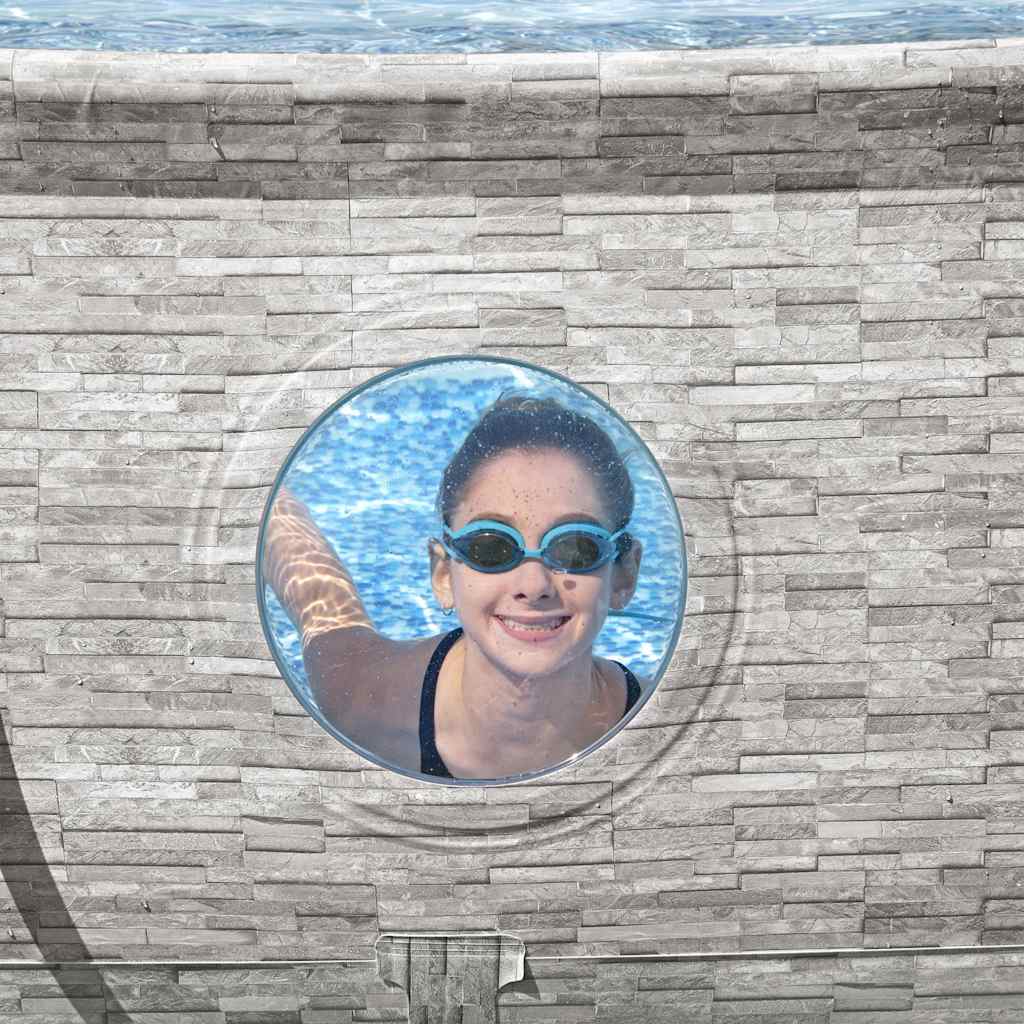 Power Steel Pool-Set 488x305x107 cm