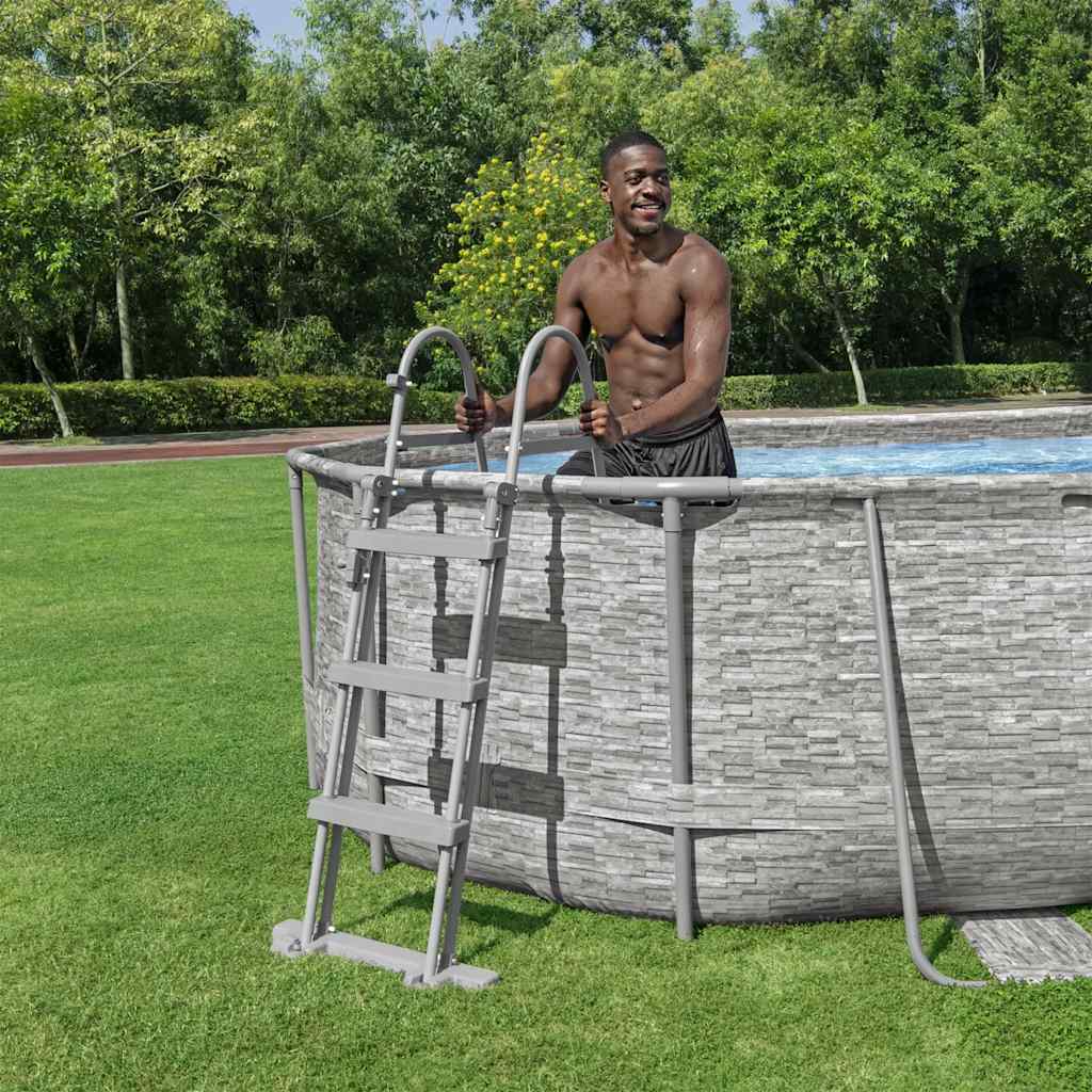 Power Steel Pool-Set 488x305x107 cm