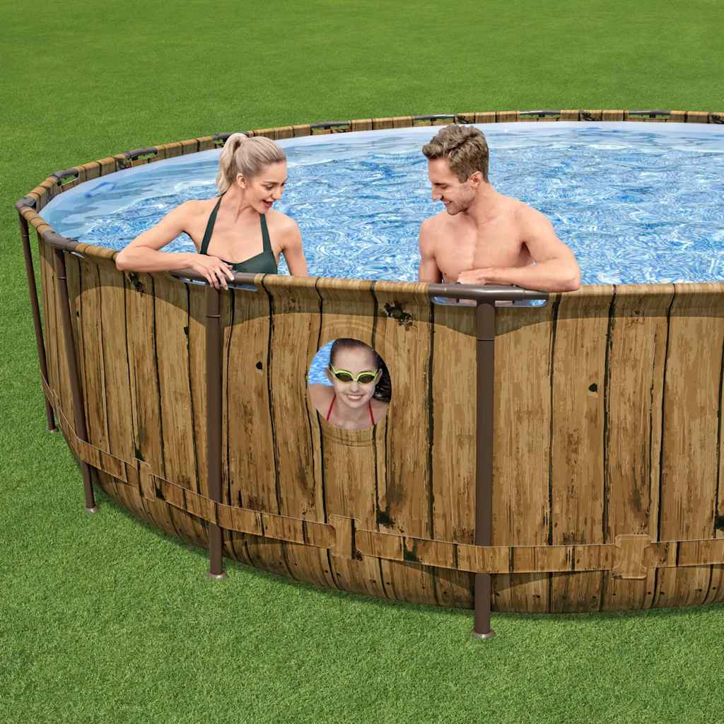 Power Steel Swimmingpool-Set 549x122 cm