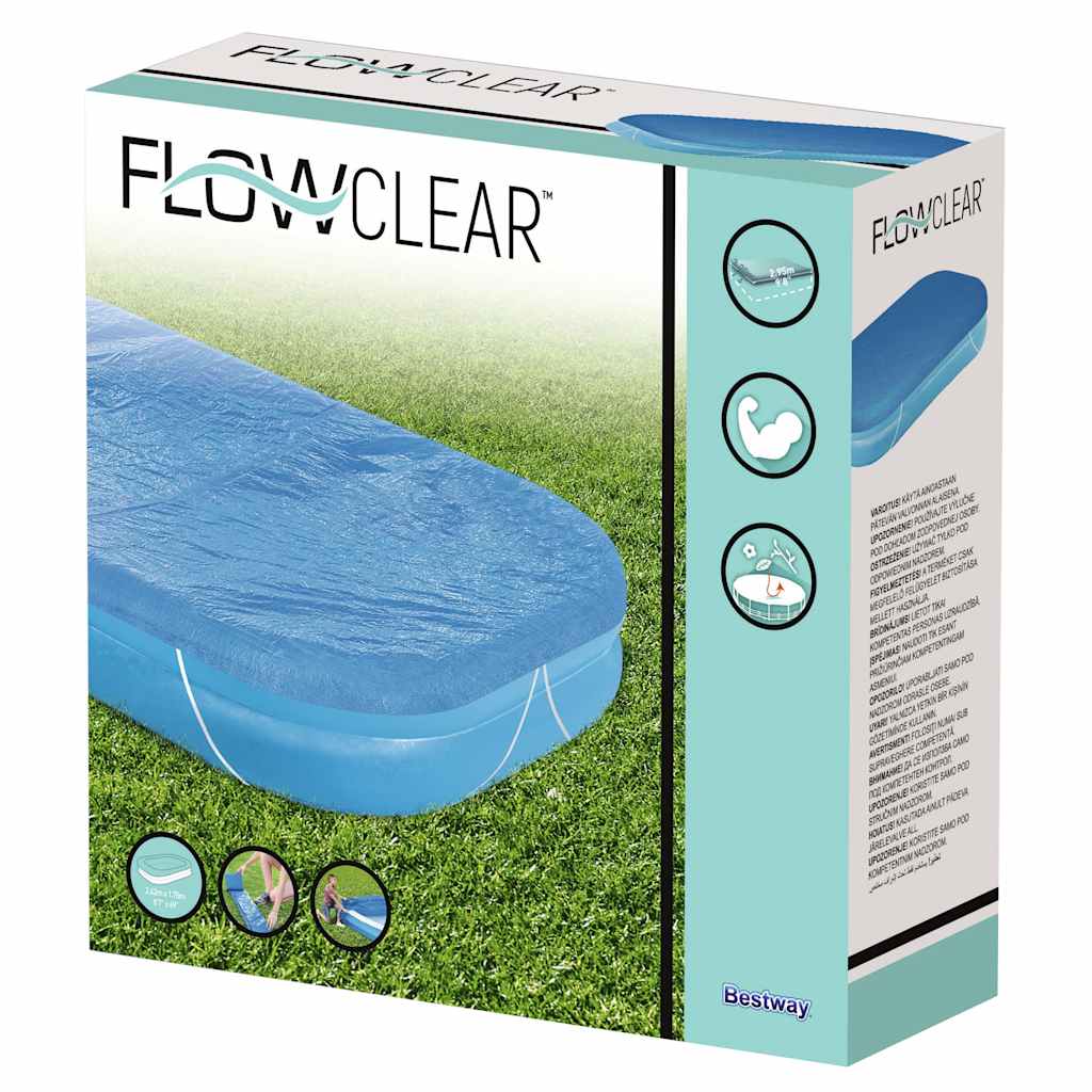 Flowclear Poolabdeckung 262x175x51 cm