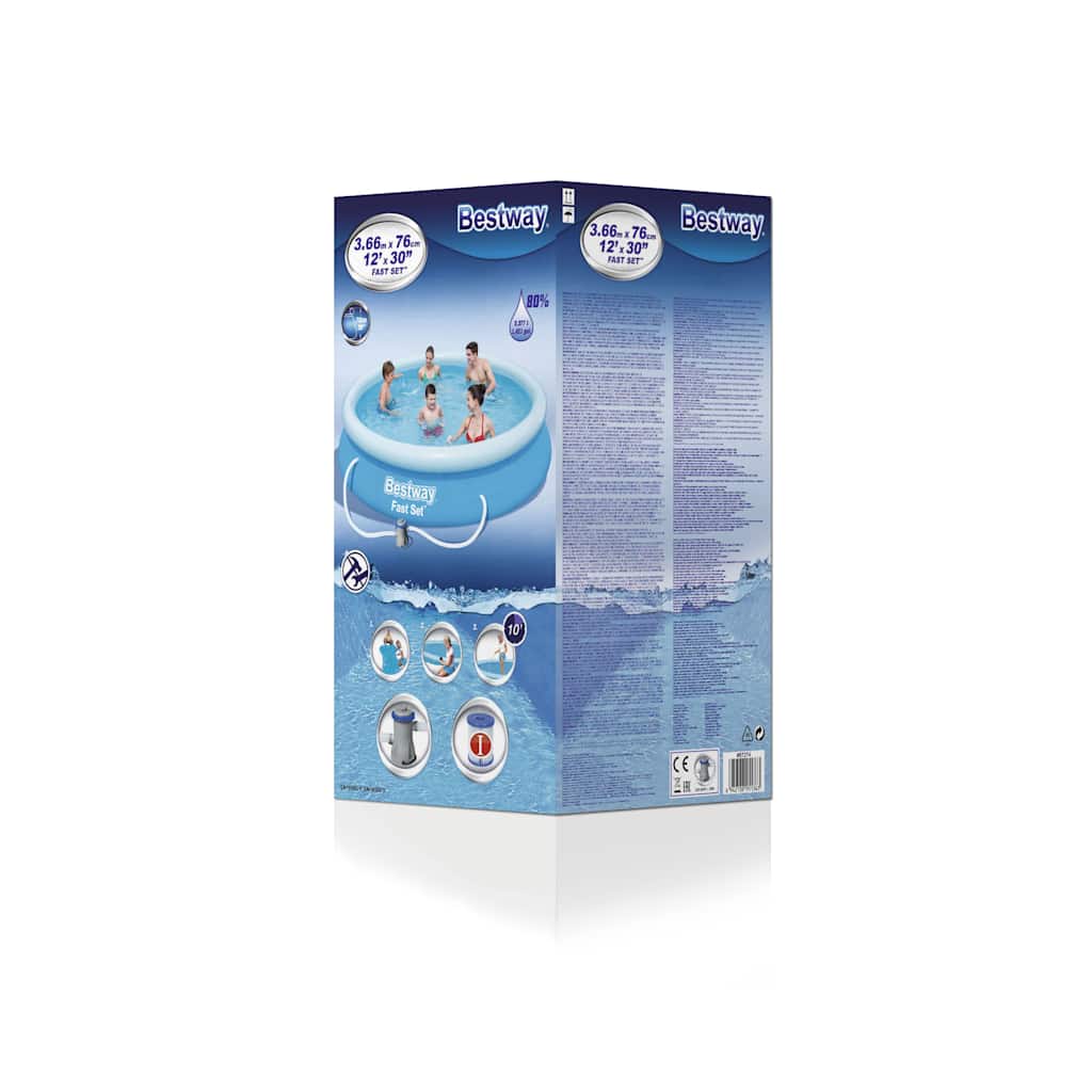 Swimmingpool-Set Fast Set 366x76 cm 57274