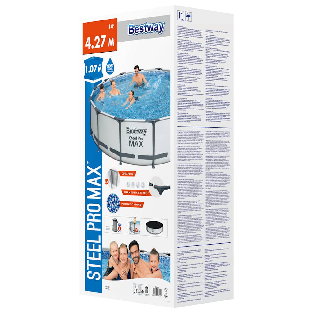 Steel Pro MAX Swimmingpool-Set 427x107 cm