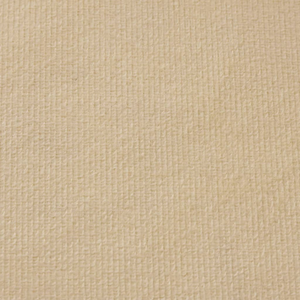 Kindersofa Creme Weich Plüsch