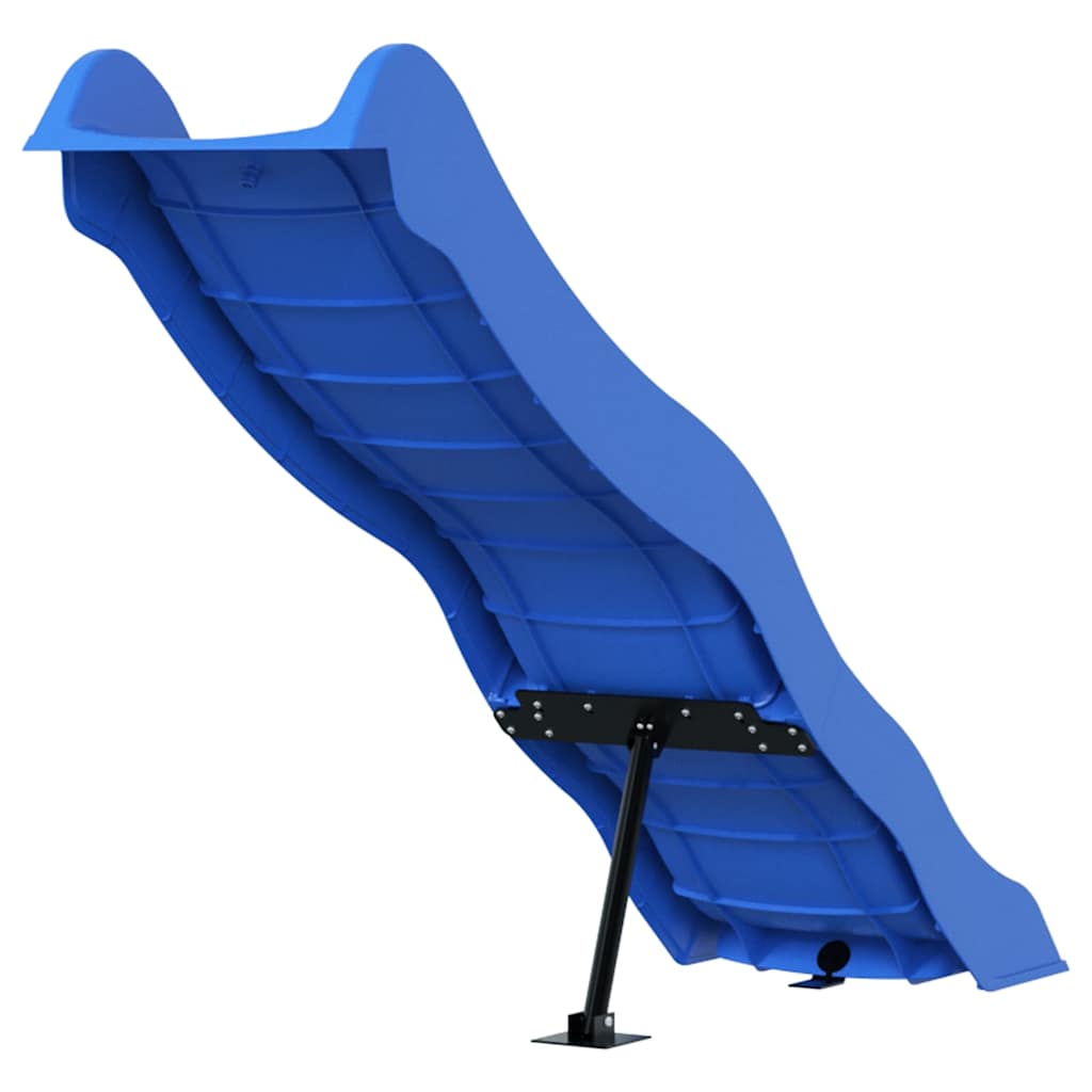 Kinderrutsche Blau 174x38 cm Polypropylen