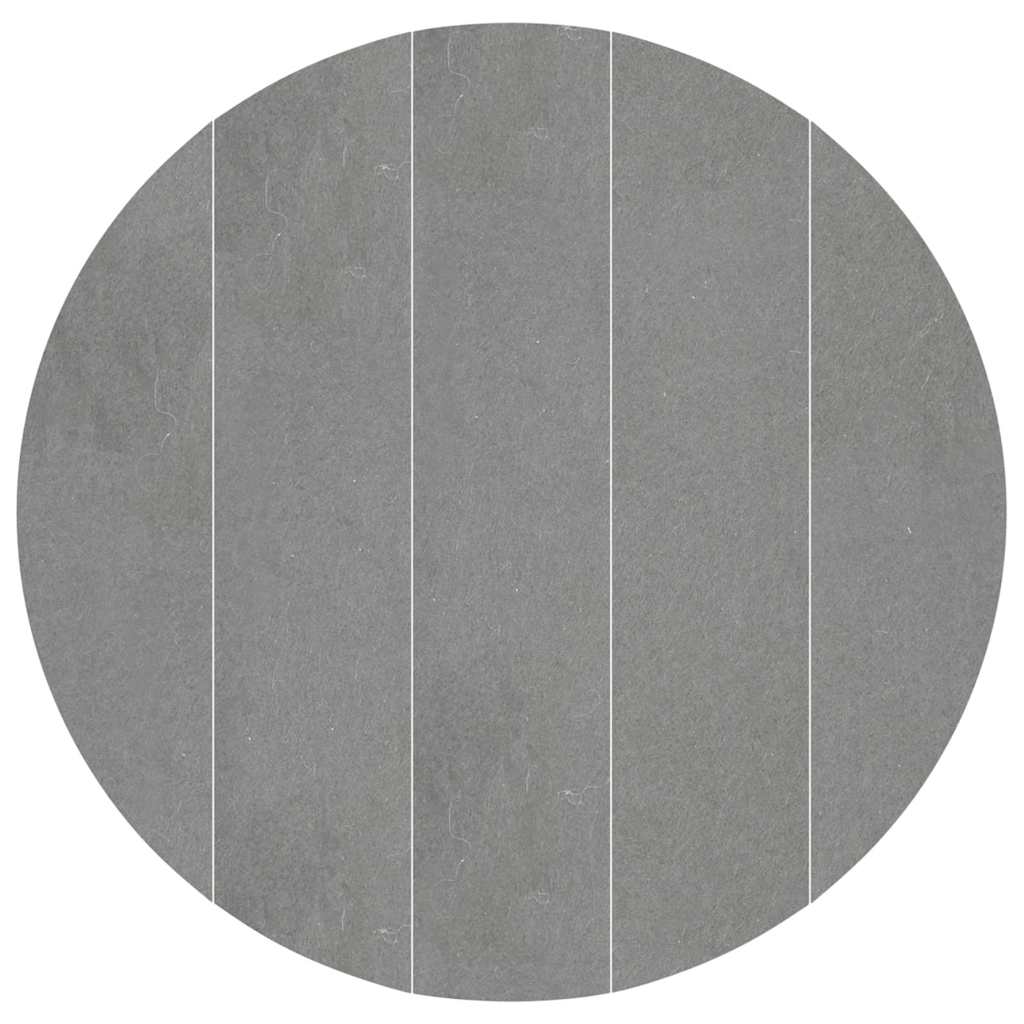 Bodenfolie für Pools Hellgrau Ø 610 cm Polyester-Geotextil