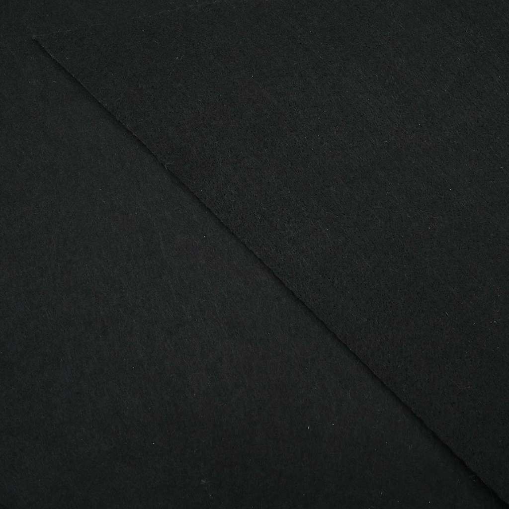 Bodenfolie für Pools Schwarz Ø 428 cm Polyester-Geotextil