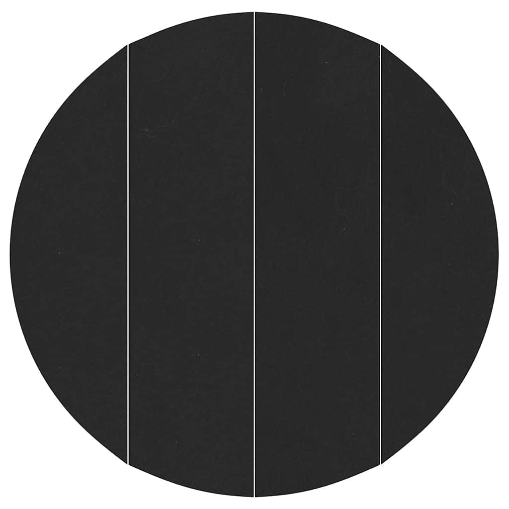 Bodenfolie für Pools Schwarz Ø 428 cm Polyester-Geotextil