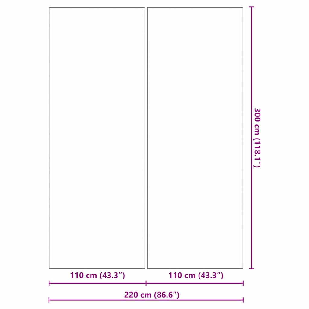 Bodenfolie für Pools Schwarz 300 x 220 cm Polyester-Geotextil
