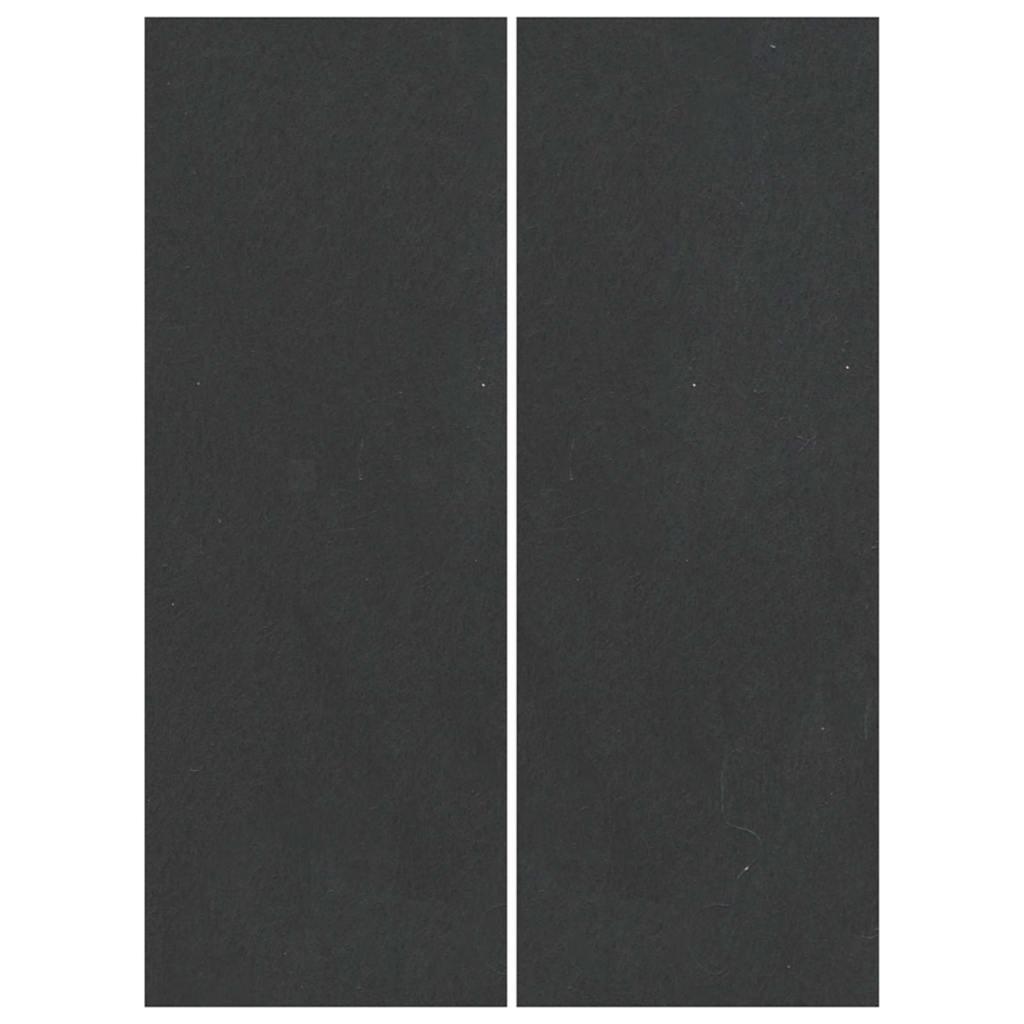 Bodenfolie für Pools Schwarz 300 x 220 cm Polyester-Geotextil