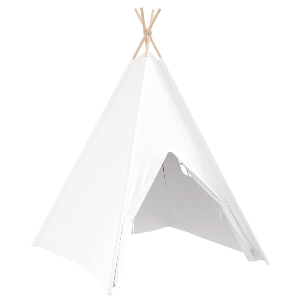 Teepee Zelt Grau Mintgrün Mittel Baumwolle & Plastik