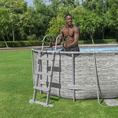 Power Steel Pool-Set 488x305x107 cm