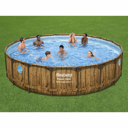 Power Steel Swimmingpool-Set 549x122 cm