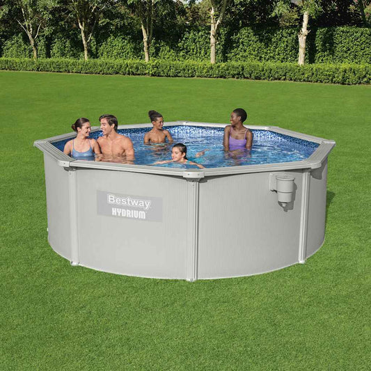Hydrium Oberirdisches Frame-Pool Rund 360x120 cm