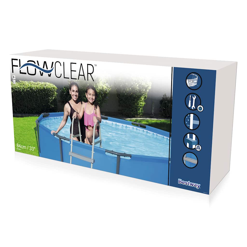 2-stufige Poolleiter 84 cm 58430