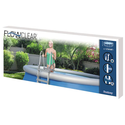 Flowclear 4-stufige Sicherheitsleiter 122 cm