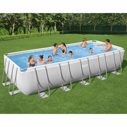 Power Steel Frame-Pool Rechteckig 19281 L