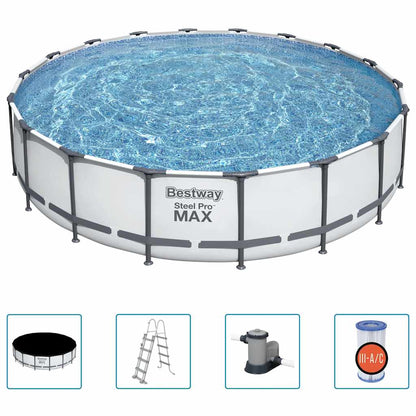 Steel Pro MAX Stahlrahmen-Pool-Set 549x122 cm