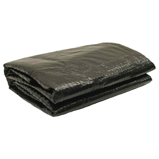 Poolabdeckung Schwarz 381 cm PE