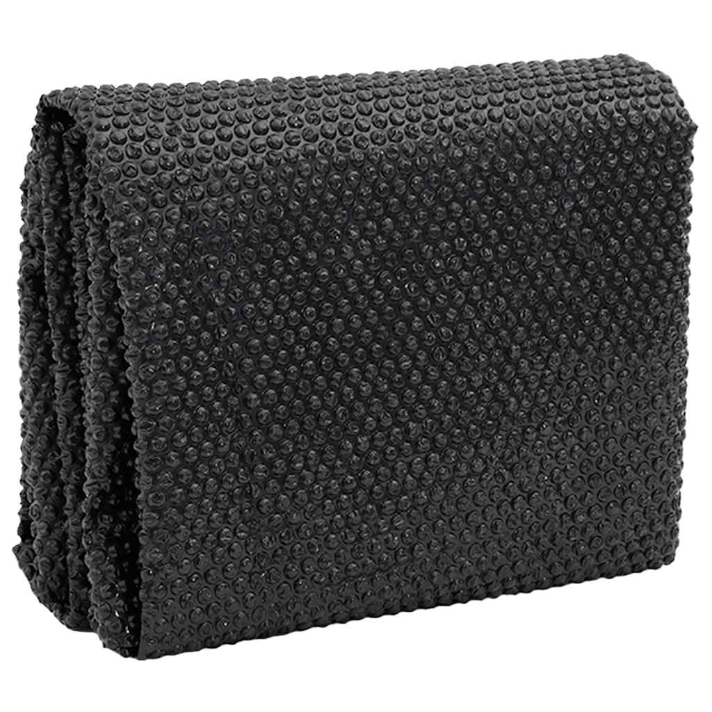 Poolabdeckung Schwarz 417 cm PE