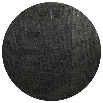 Poolabdeckung Schwarz 417 cm PE