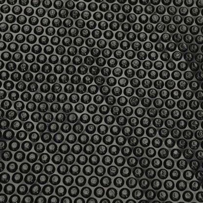 Poolabdeckung Schwarz 417 cm PE