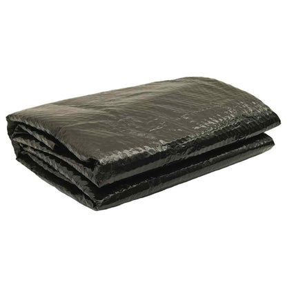 Poolabdeckung Schwarz 527 cm PE