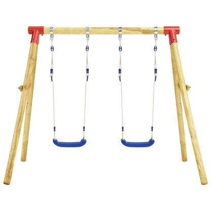 Schaukelgestell 230 x 130 x 166 cm Kiefernholz