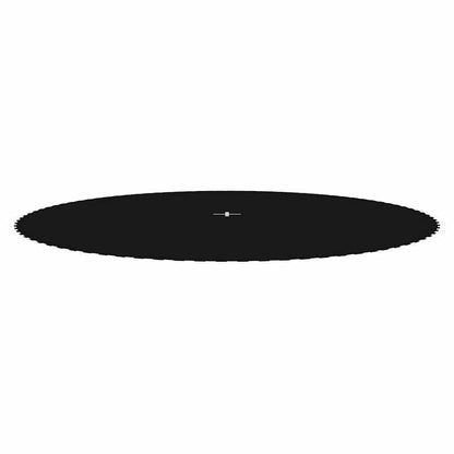 Sprungtuch Schwarz für 4,57 m Runde Trampoline