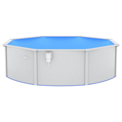 Pool mit Sicherheitsleiter 460x120 cm