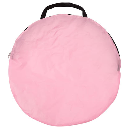 Kinder-Spielzelt mit 250 Bällen Rosa 100x100x127 cm