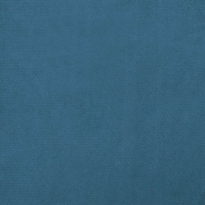 Kindersofa Blau 70x40x24 cm Samt