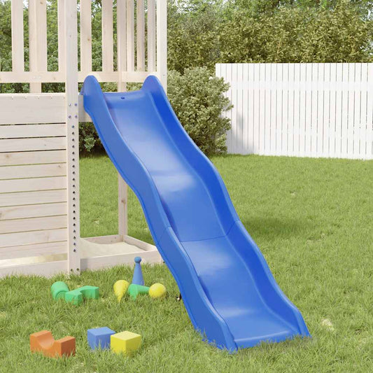 Kinderrutsche Blau 174x38 cm Polypropylen
