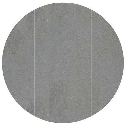 Pool-Bodentuch Hellgrau Ø306 cm Polyester Geotextil