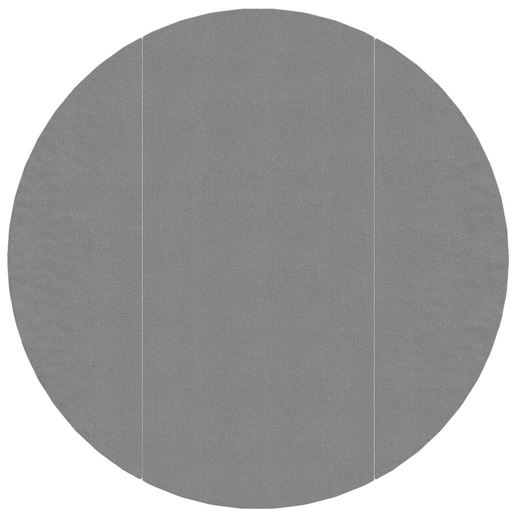 Pool-Bodentuch Hellgrau Ø366 cm Polyester Geotextil