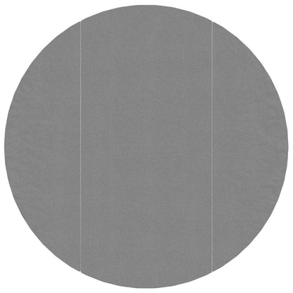 Pool-Bodentuch Hellgrau Ø366 cm Polyester Geotextil