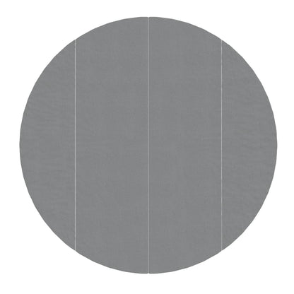 Pool-Bodentuch Hellgrau Ø458 cm Polyester Geotextil