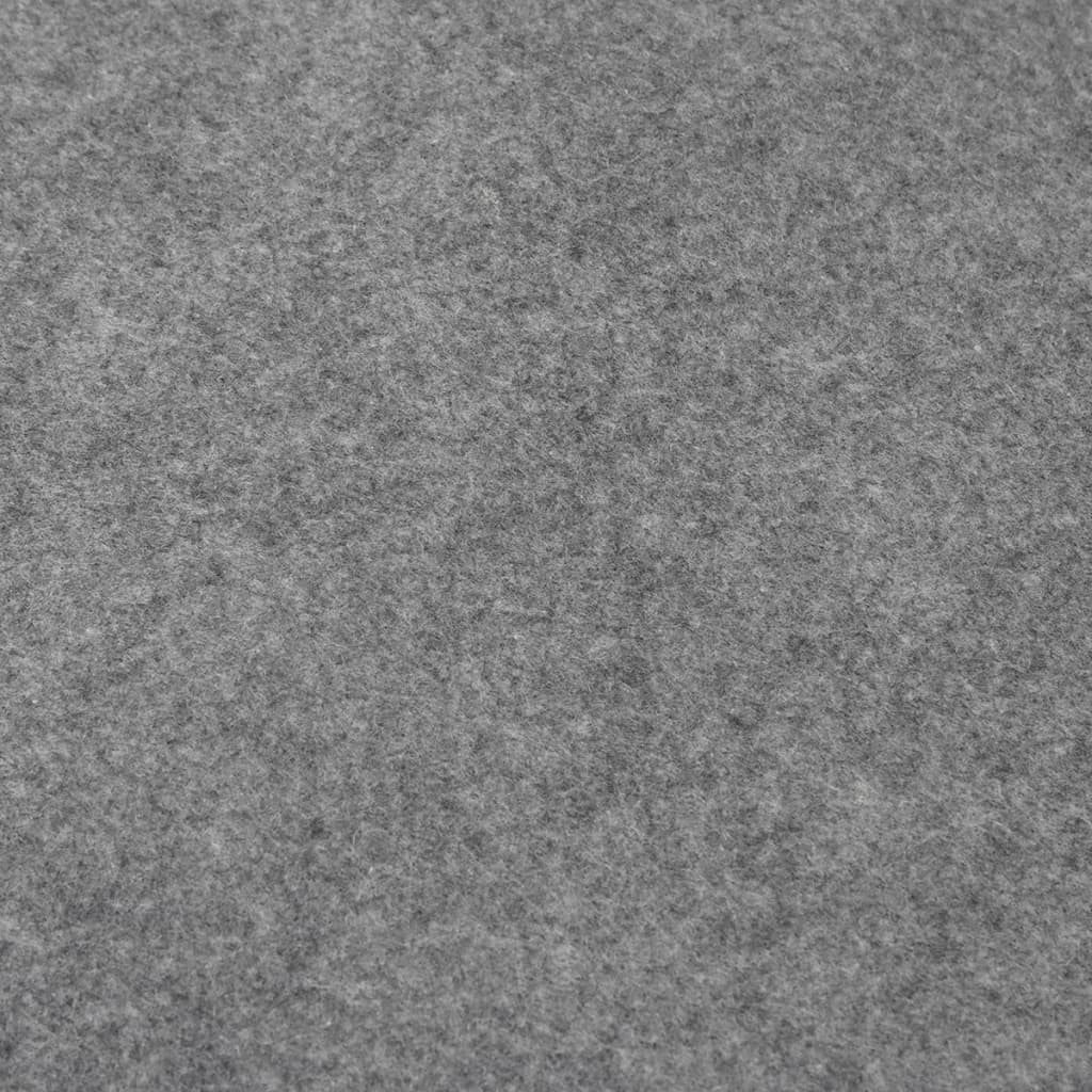 Pool-Bodentuch Hellgrau 500x250 cm Polyester Geotextil