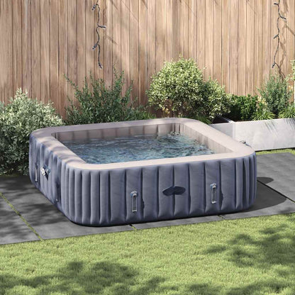 Pool-Bodentuch Hellgrau 550x280 cm Polyester Geotextil