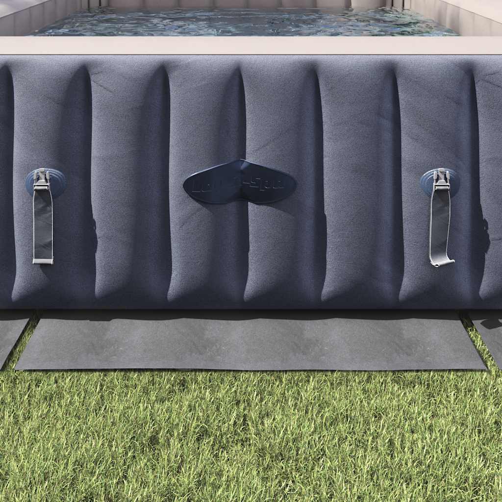 Pool-Bodentuch Hellgrau 999x500 cm Polyester Geotextil