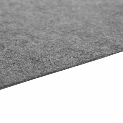 Pool-Bodentuch Hellgrau 999x500 cm Polyester Geotextil