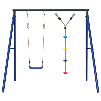 Schaukel-Set mit Schaukelsitz und Kletterschaukel