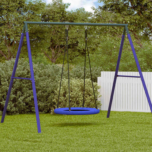 Nest Schaukel Blau 100 x 100 x 180 cm