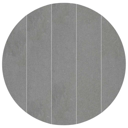 Bodenfolie für Pools Hellgrau Ø 610 cm Polyester-Geotextil