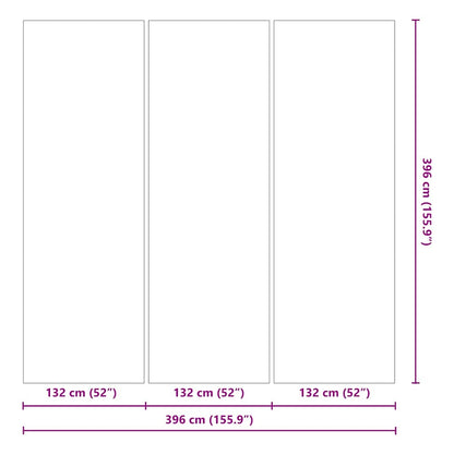 Bodenfolie für Pools Schwarz 396 x 396 cm Polyester-Geotextil