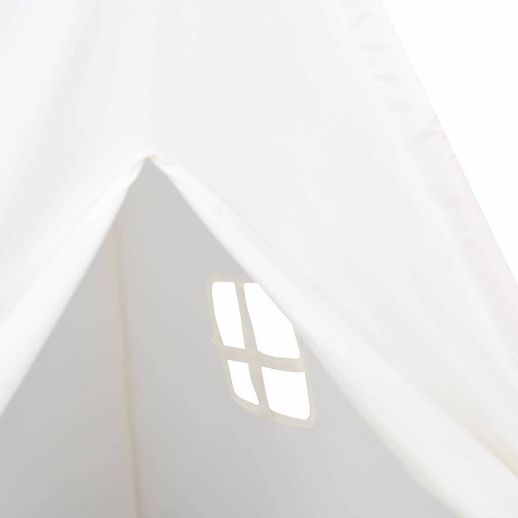 Teepee Zelt Grau Mintgrün Mittel Baumwolle & Plastik