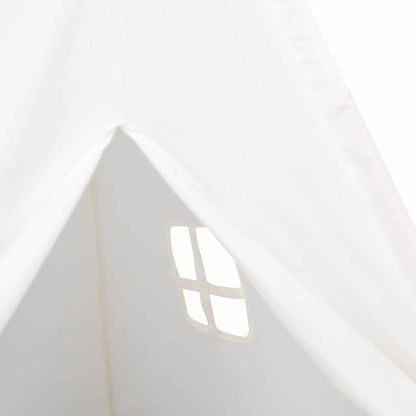 Teepee Zelt Grau Mintgrün Mittel Baumwolle & Plastik