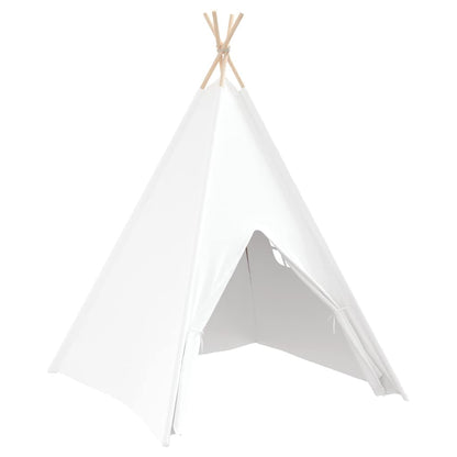 Teepee Zelt Grau Mintgrün Mittel Baumwolle & Plastik