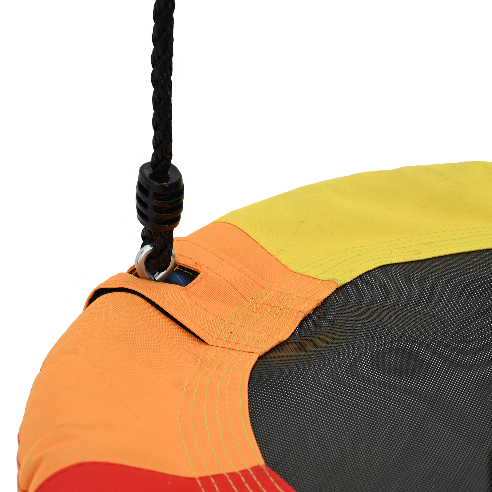 Nestschaukel mit Fähnchen, bunt, Ø 60 cm, 100 kg, Oxford-Stoff